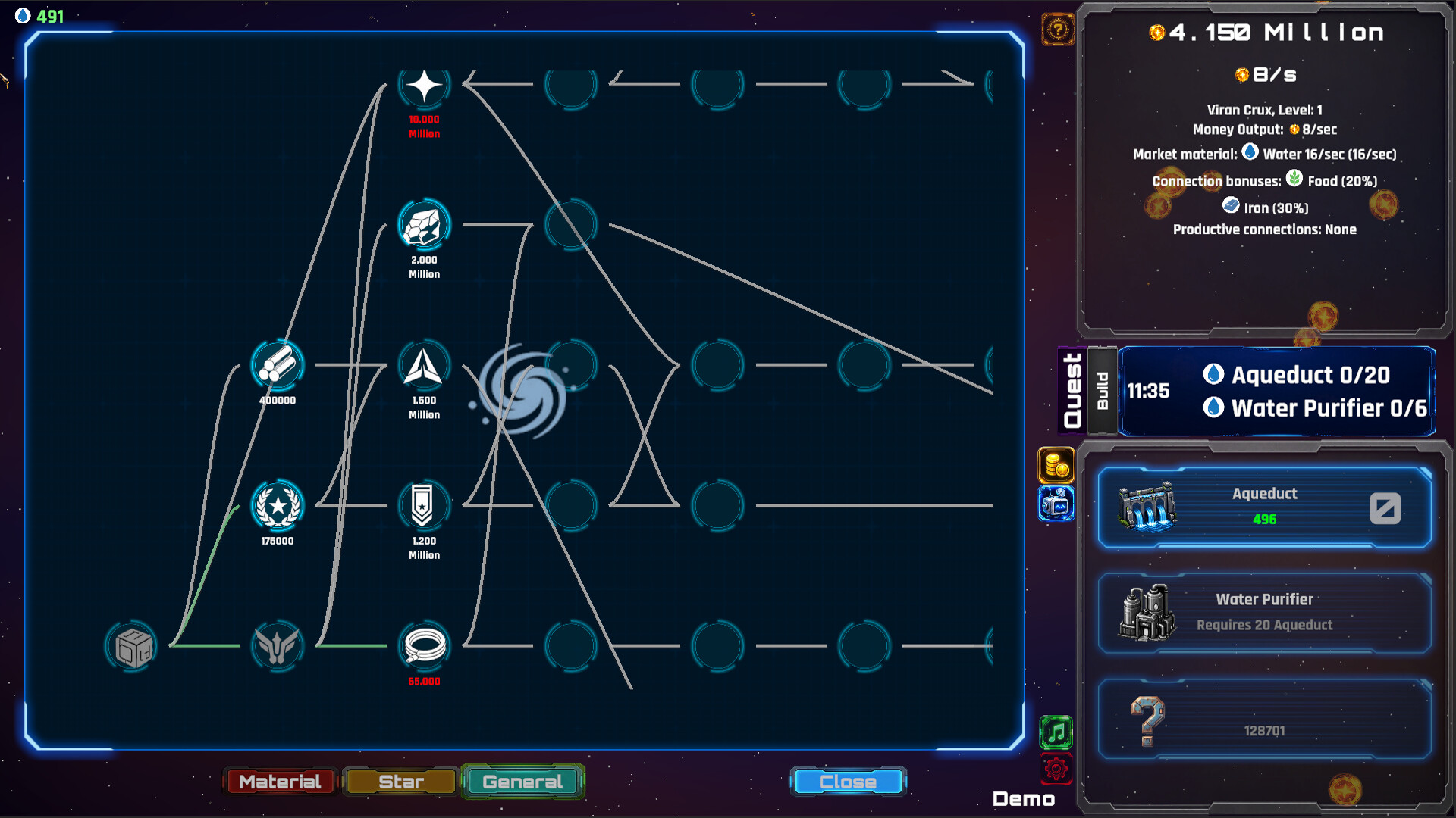 Constellation Clicker screenshot 2
