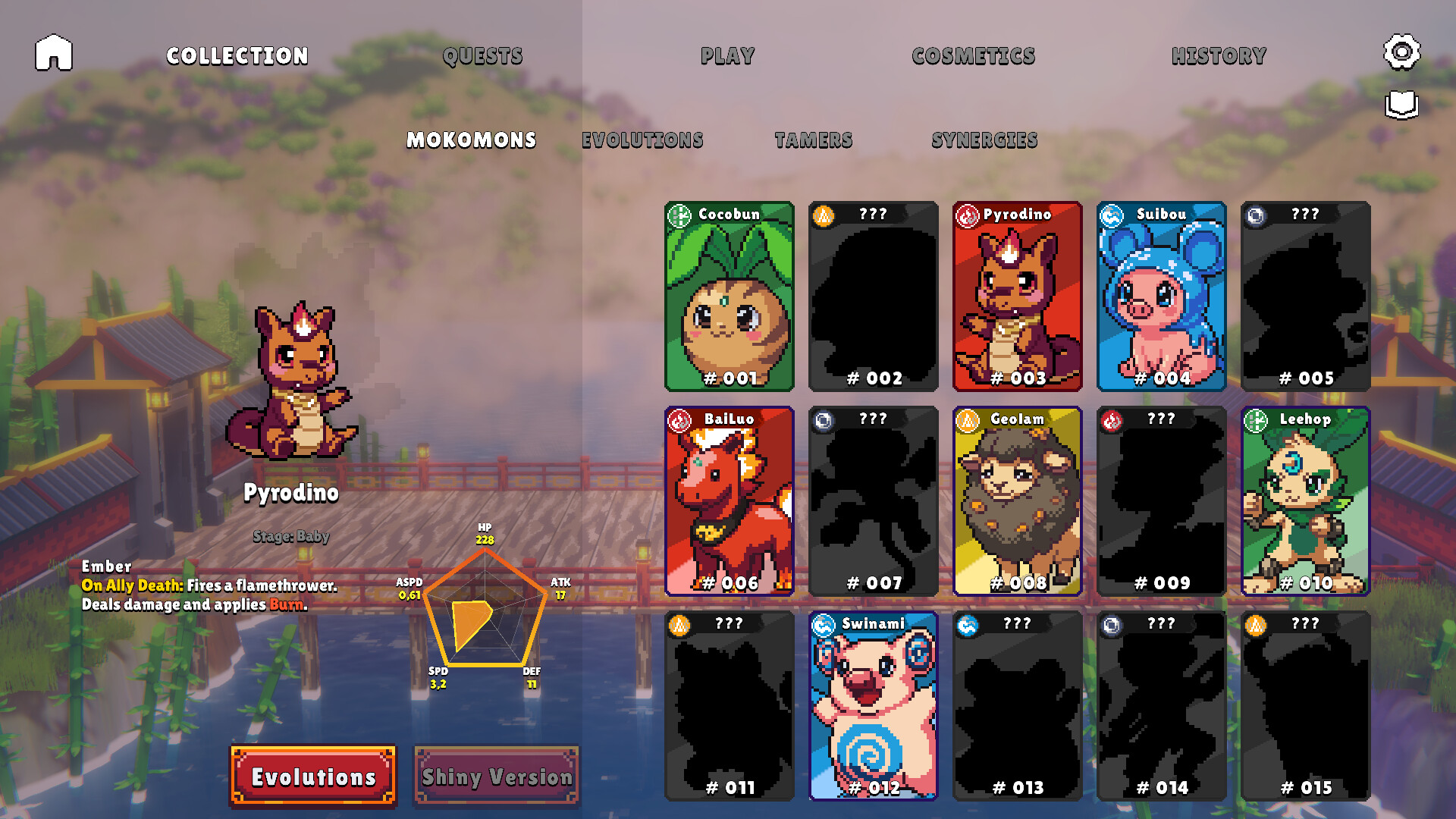 Mokomon: Five Elements screenshot 5