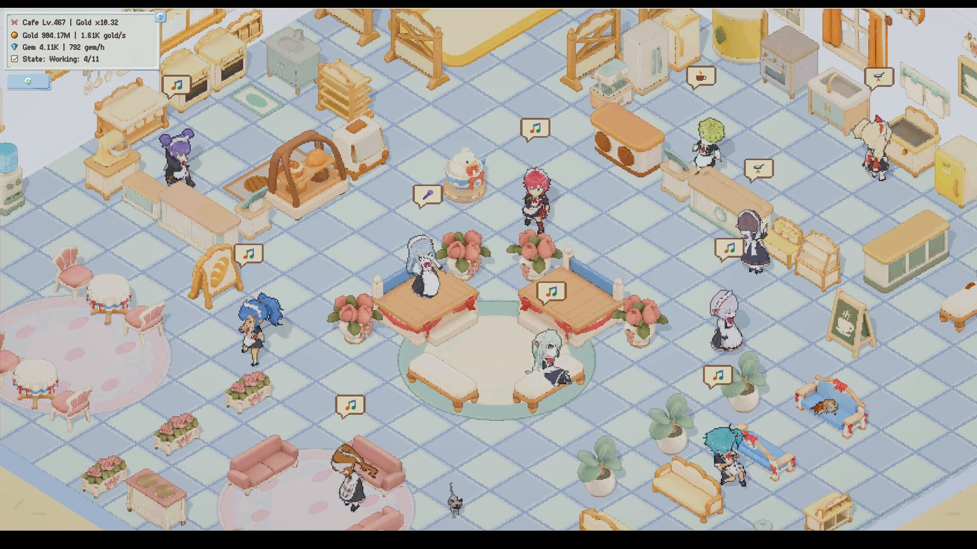 Idle Pixel Maids screenshot 5