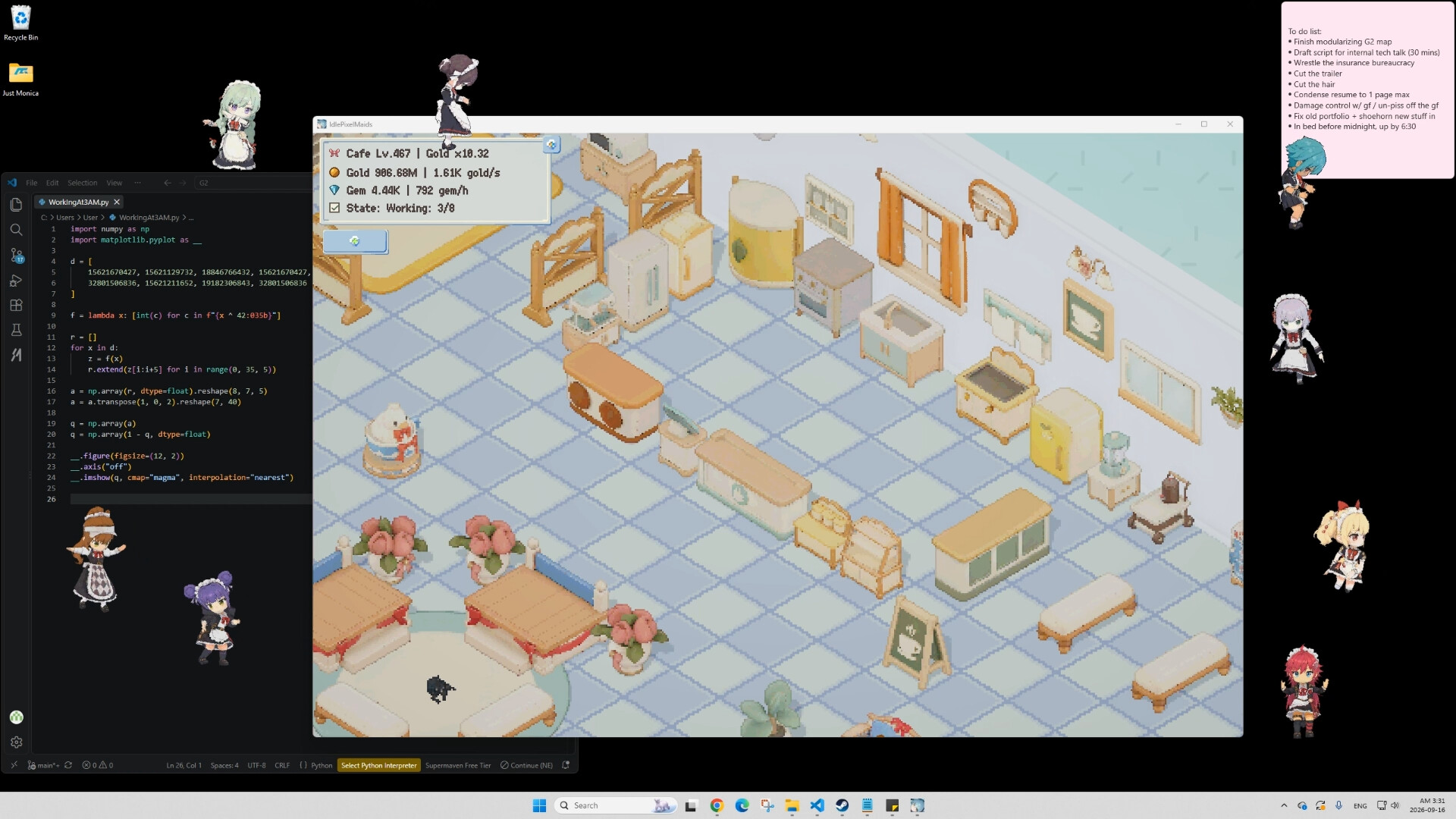 Idle Pixel Maids screenshot 4