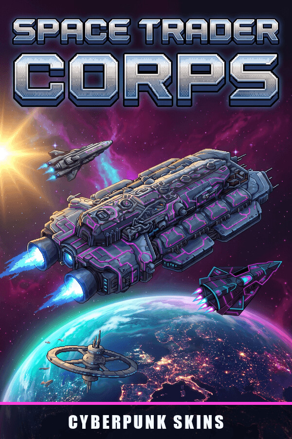 Space Trader Corps - Cyberpunk Skins