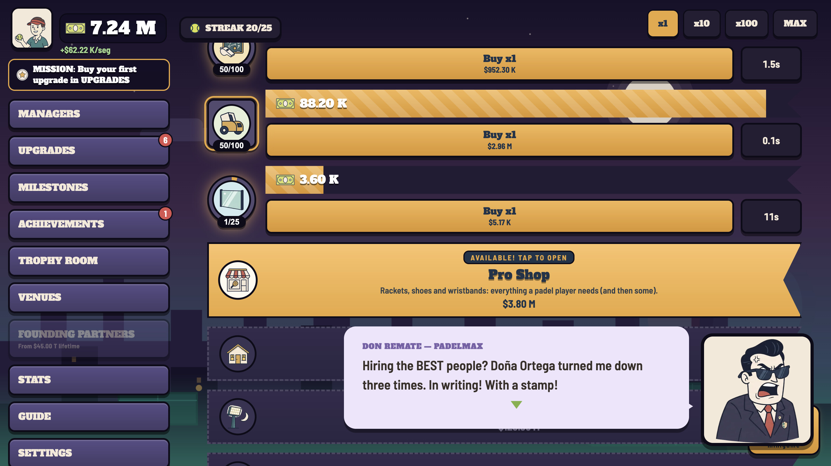 Padel Tycoon screenshot 3