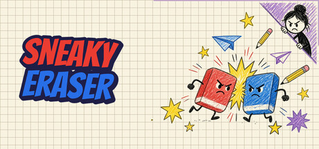 Cover art from Sneaky Eraser