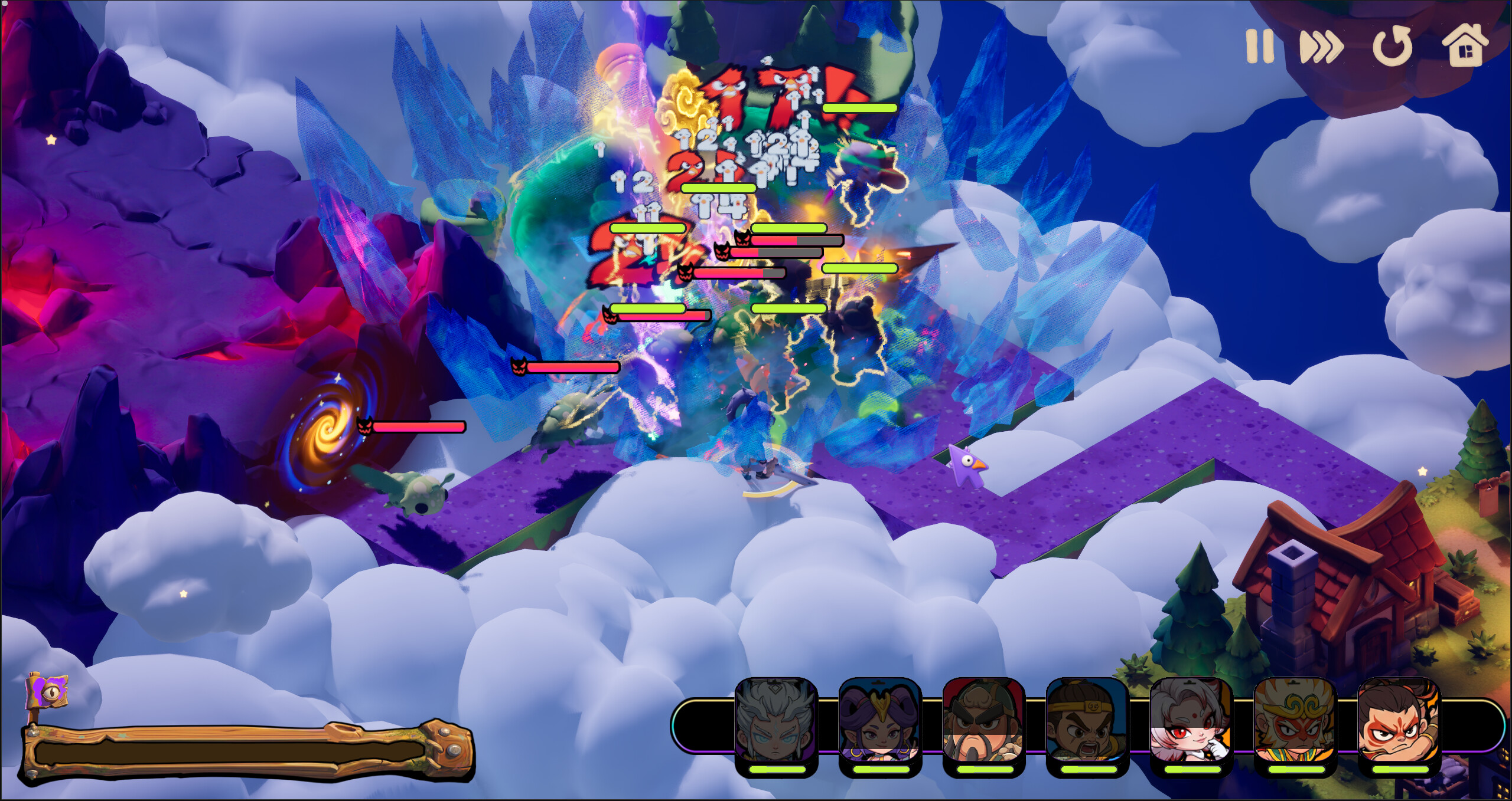 Cloud sea angler：Sky survival screenshot 2