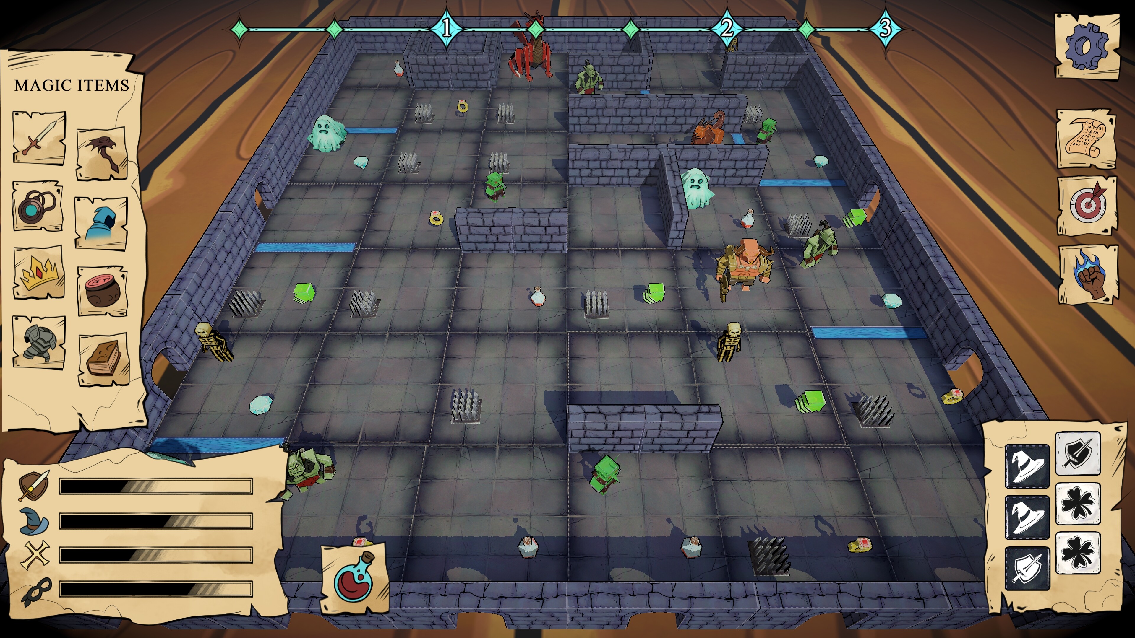Paper Dungeons screenshot 3