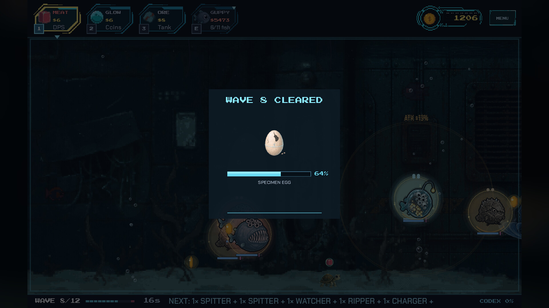 MUTARIUM: Mutant Aquarium Defense screenshot 5
