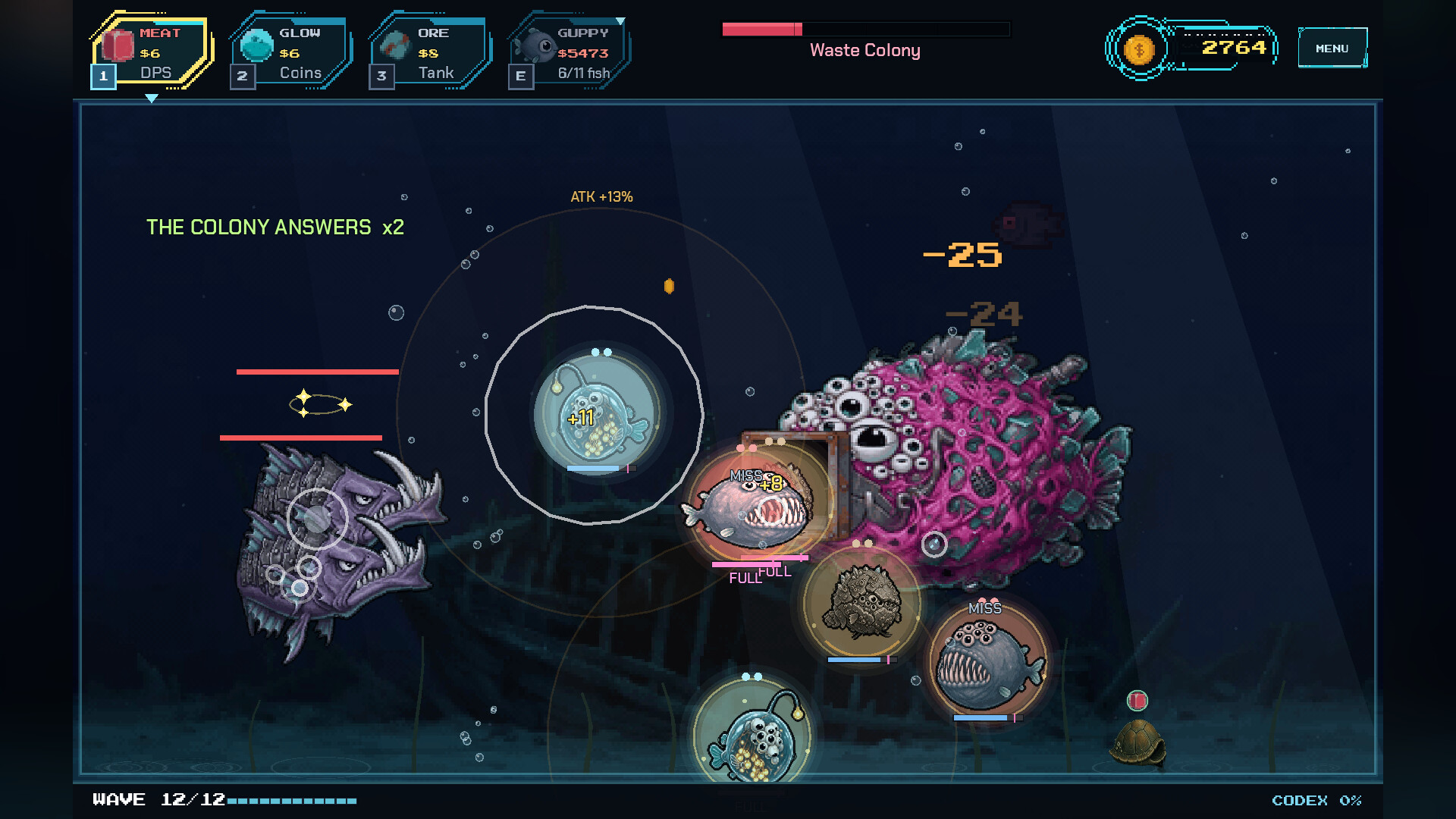 MUTARIUM: Mutant Aquarium Defense screenshot 4