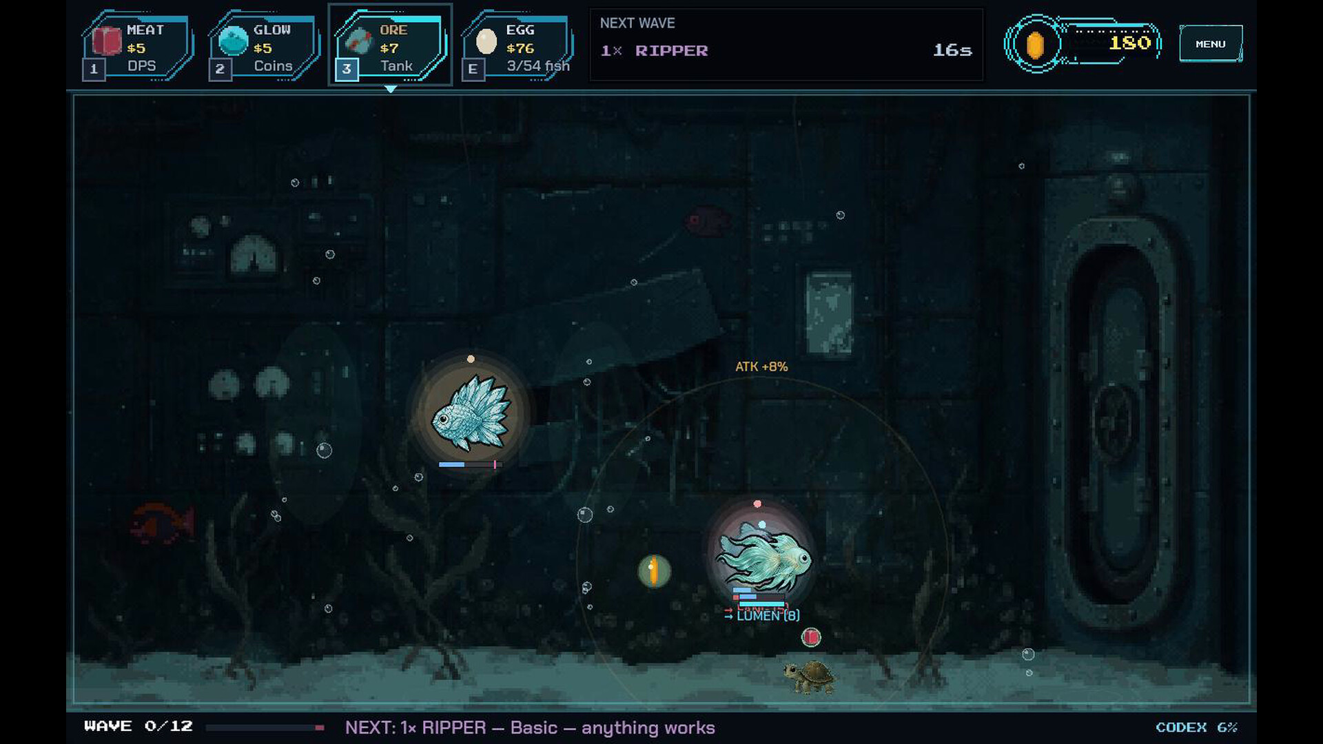 MUTARIUM: Mutant Aquarium Defense screenshot 2
