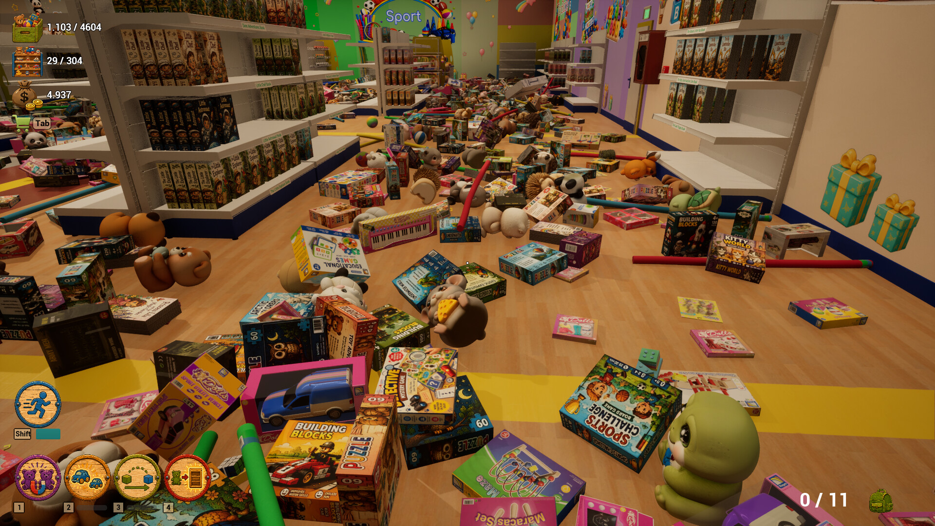 Mess in the Toy Shop screenshot 3