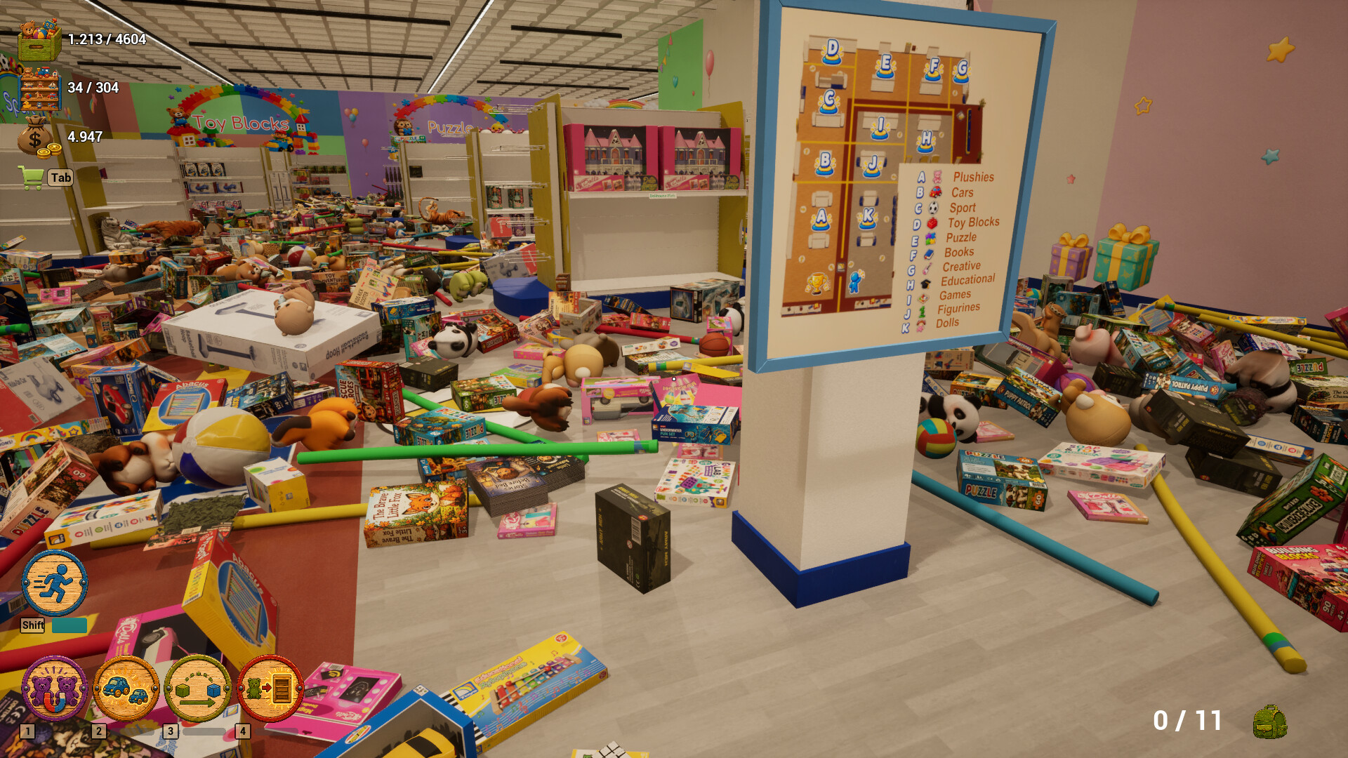 Mess in the Toy Shop screenshot 5