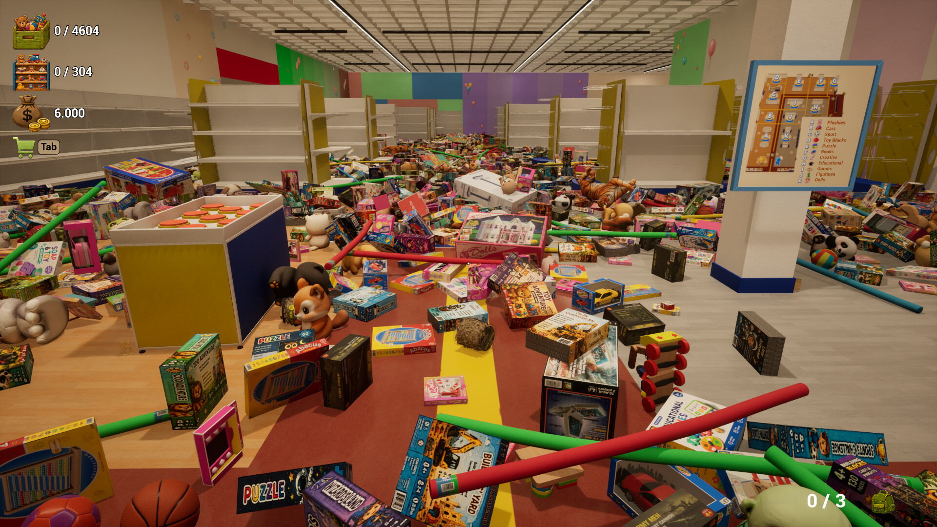 Mess in the Toy Shop trailer