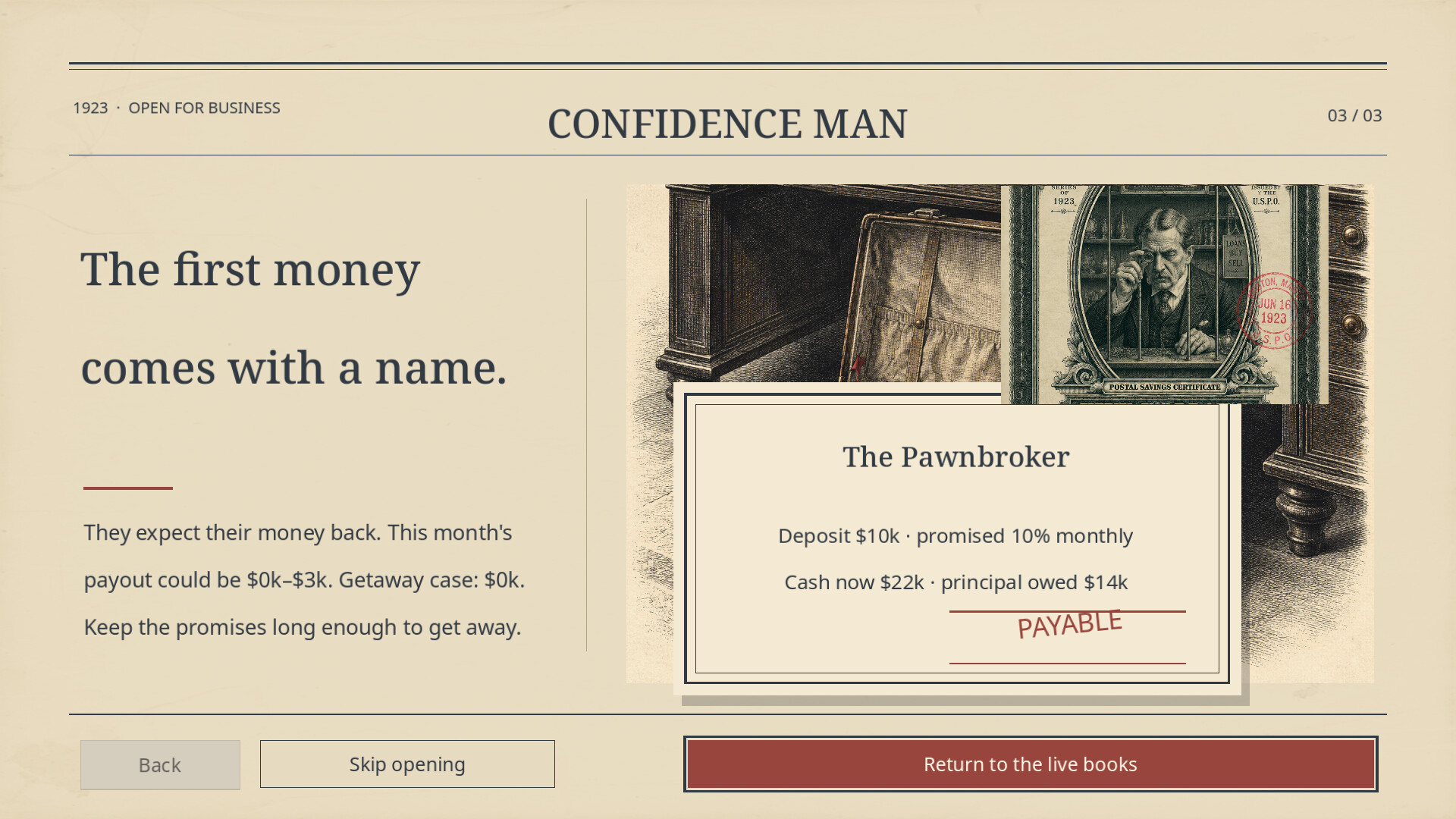 Confidence Man screenshot 5