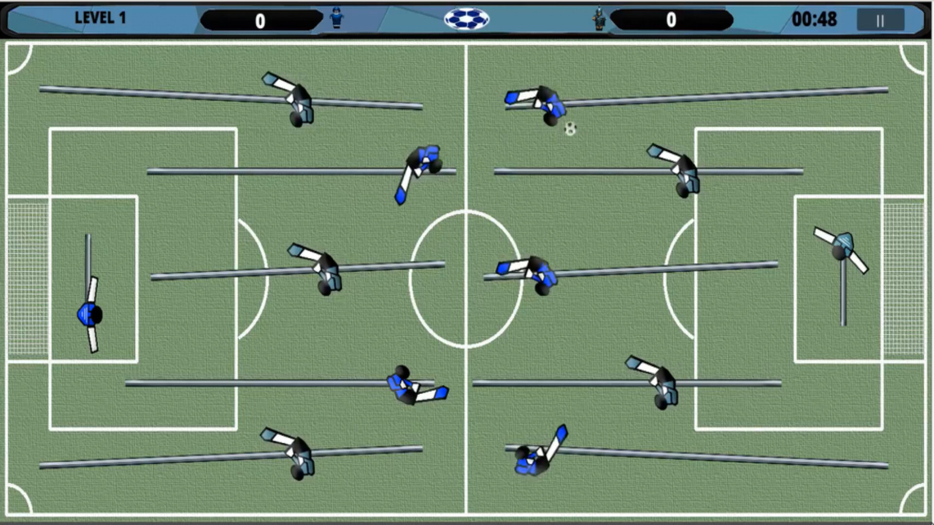 Foosball2D screenshot 2