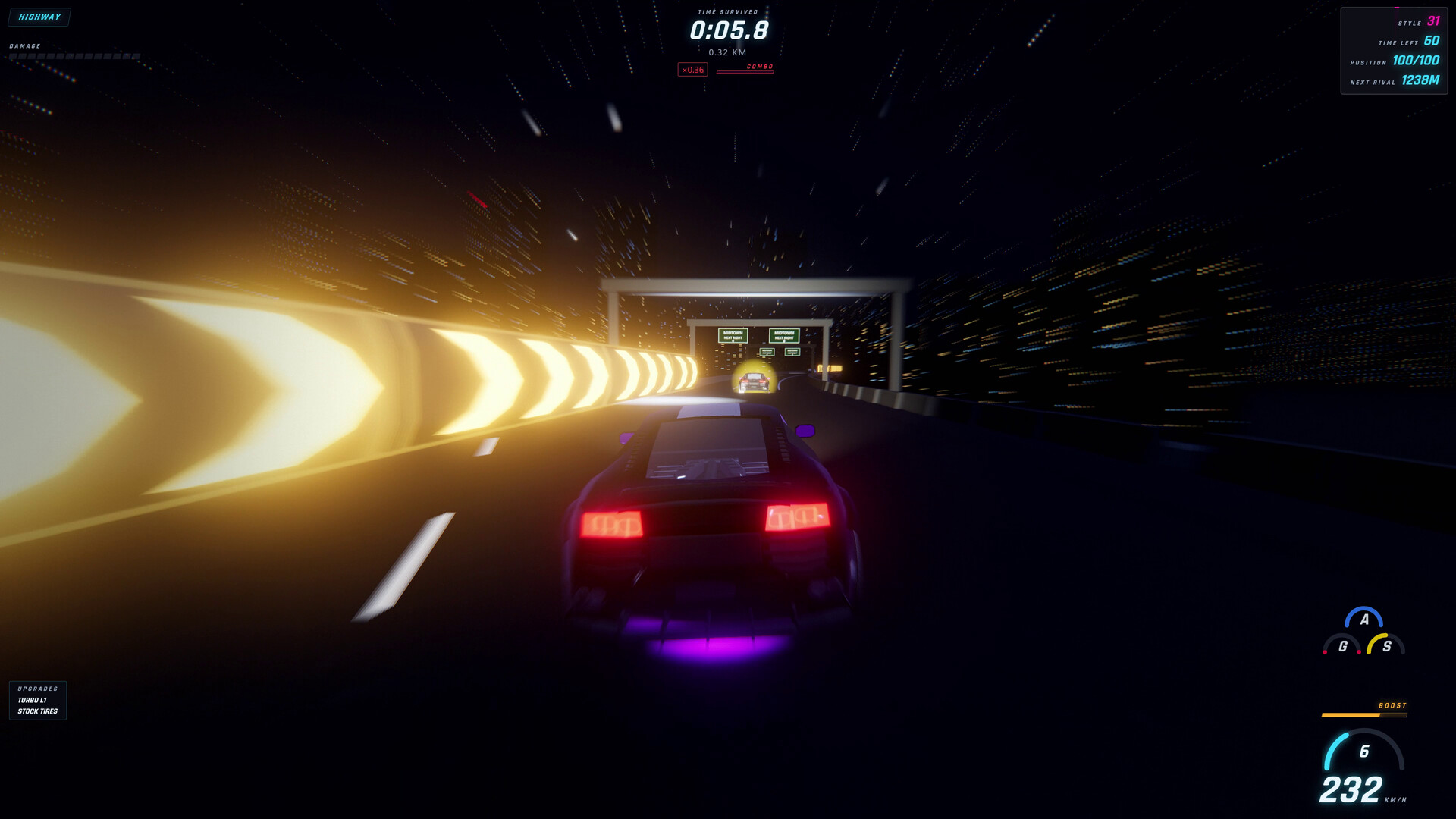 Velocity - Midnight Run screenshot 3