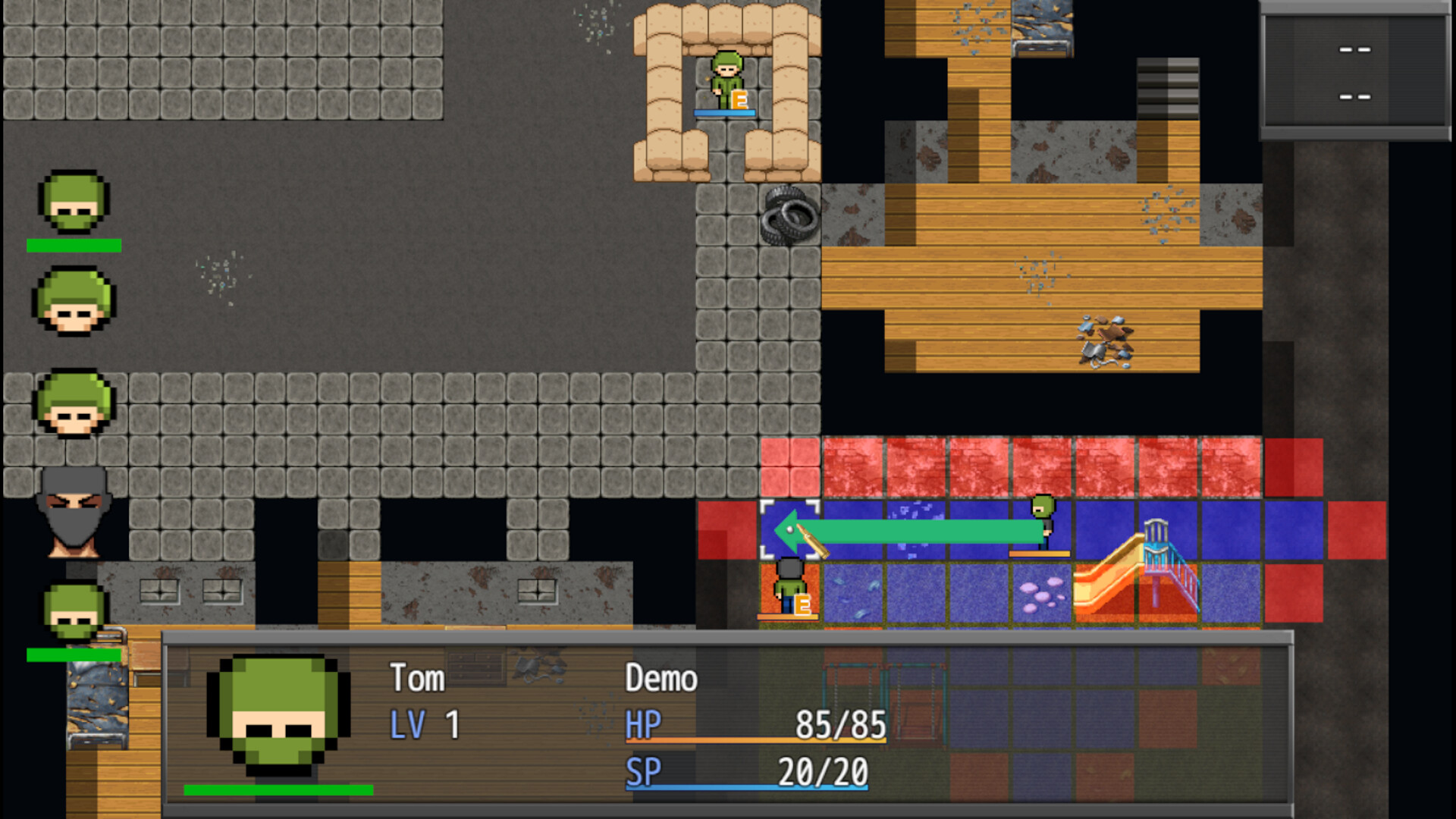 Antartopolemos Tactics screenshot 2