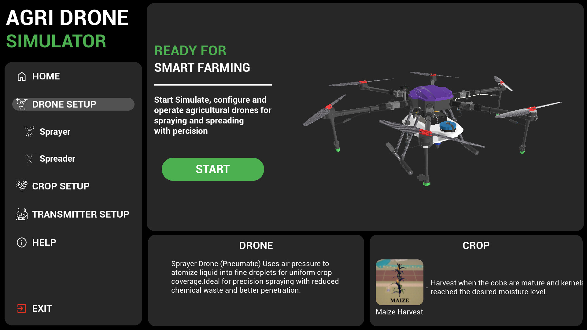 AGRI DRONE SIMULATOR screenshot 2