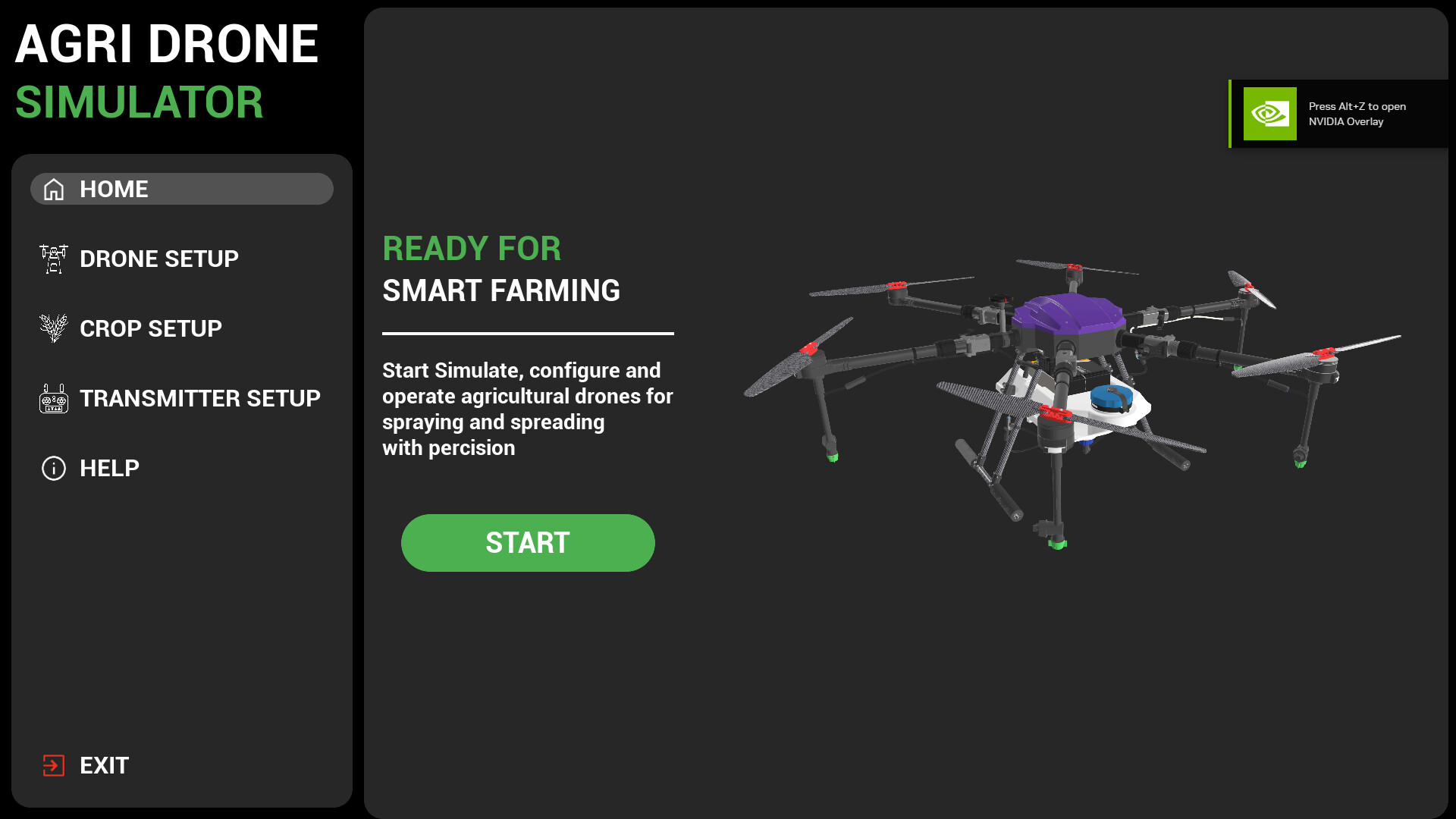 AGRI DRONE SIMULATOR trailer