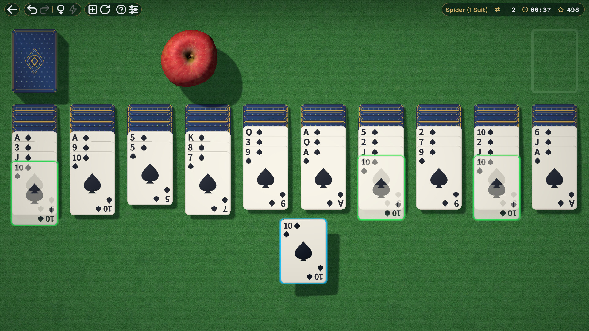 Solitaire screenshot 3
