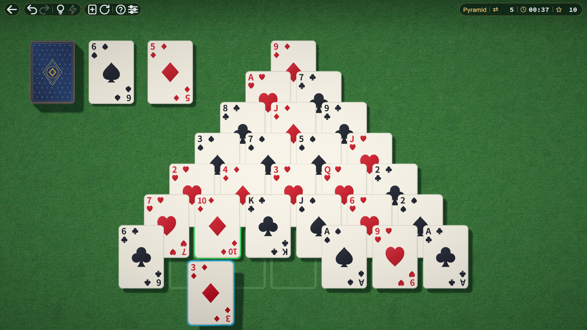 Solitaire screenshot 5