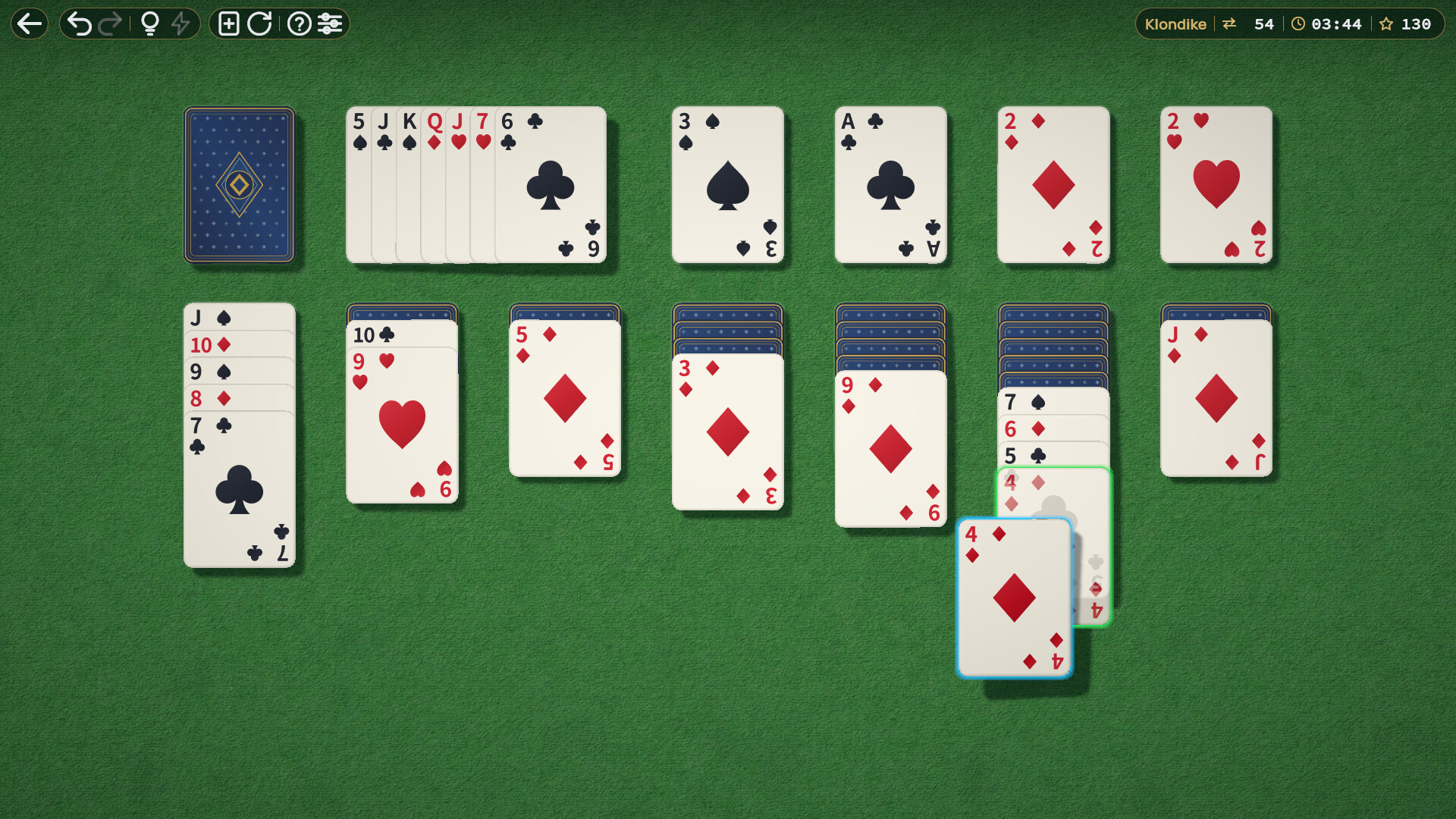 Solitaire screenshot 2
