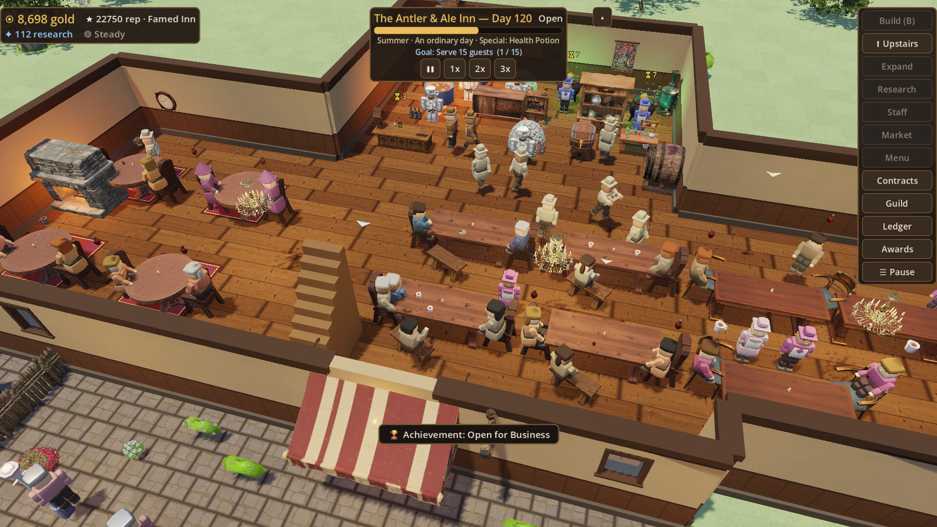 The Antler and Ale Inn trailer