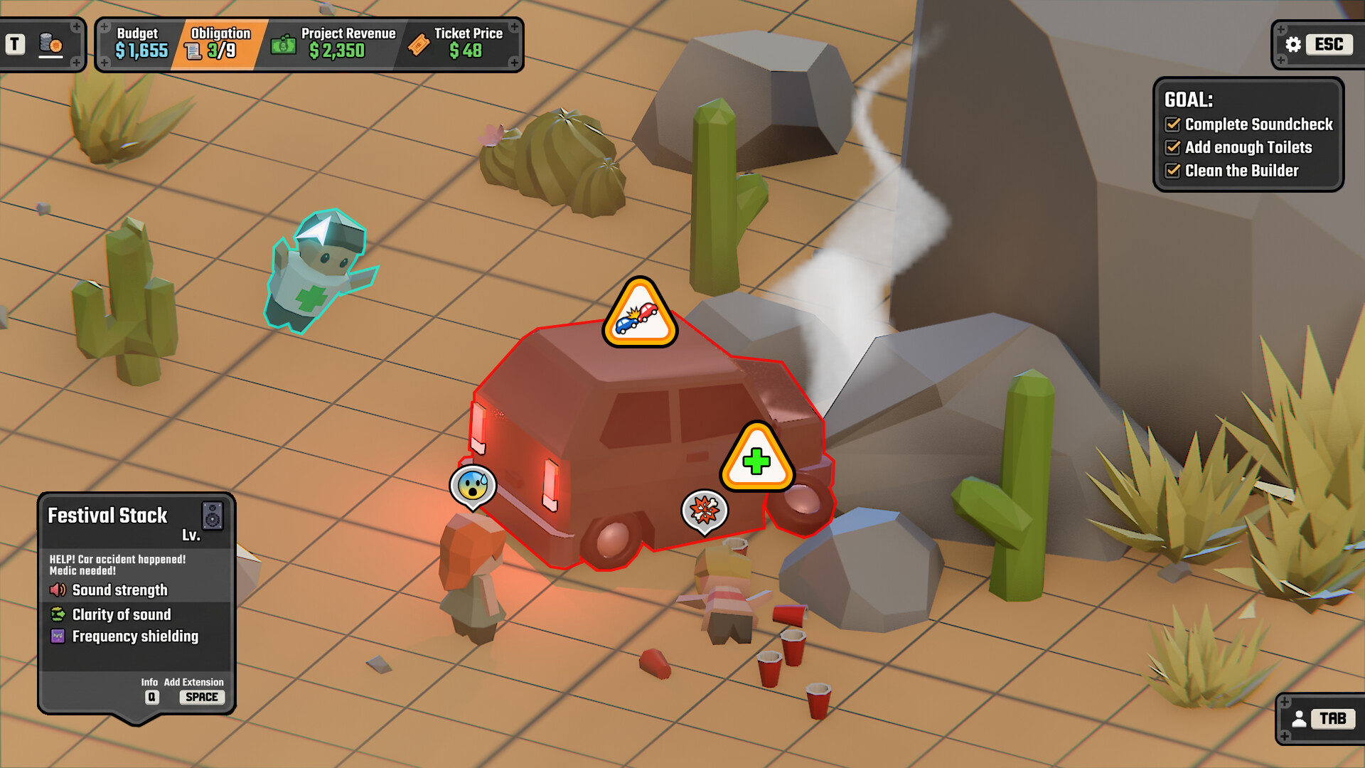 A Festival Management Roguelite screenshot 5