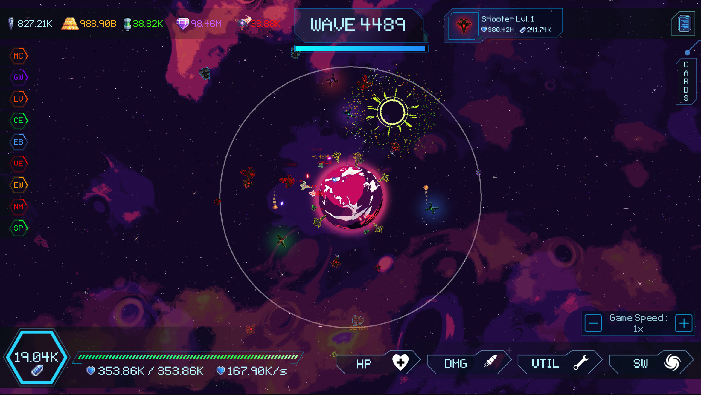 Orbital Defense Idle screenshot 3