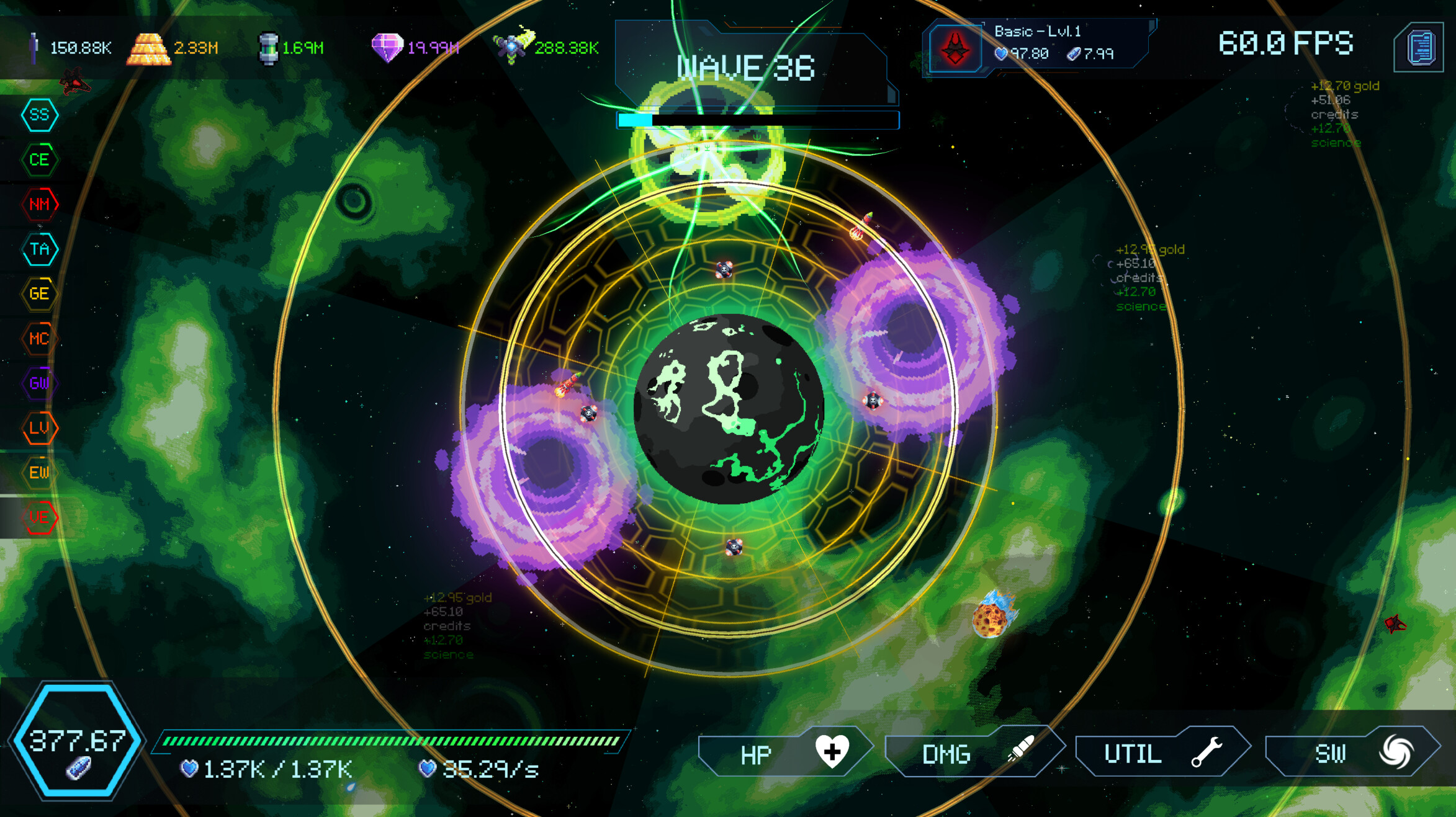 Orbital Defense Idle screenshot 5
