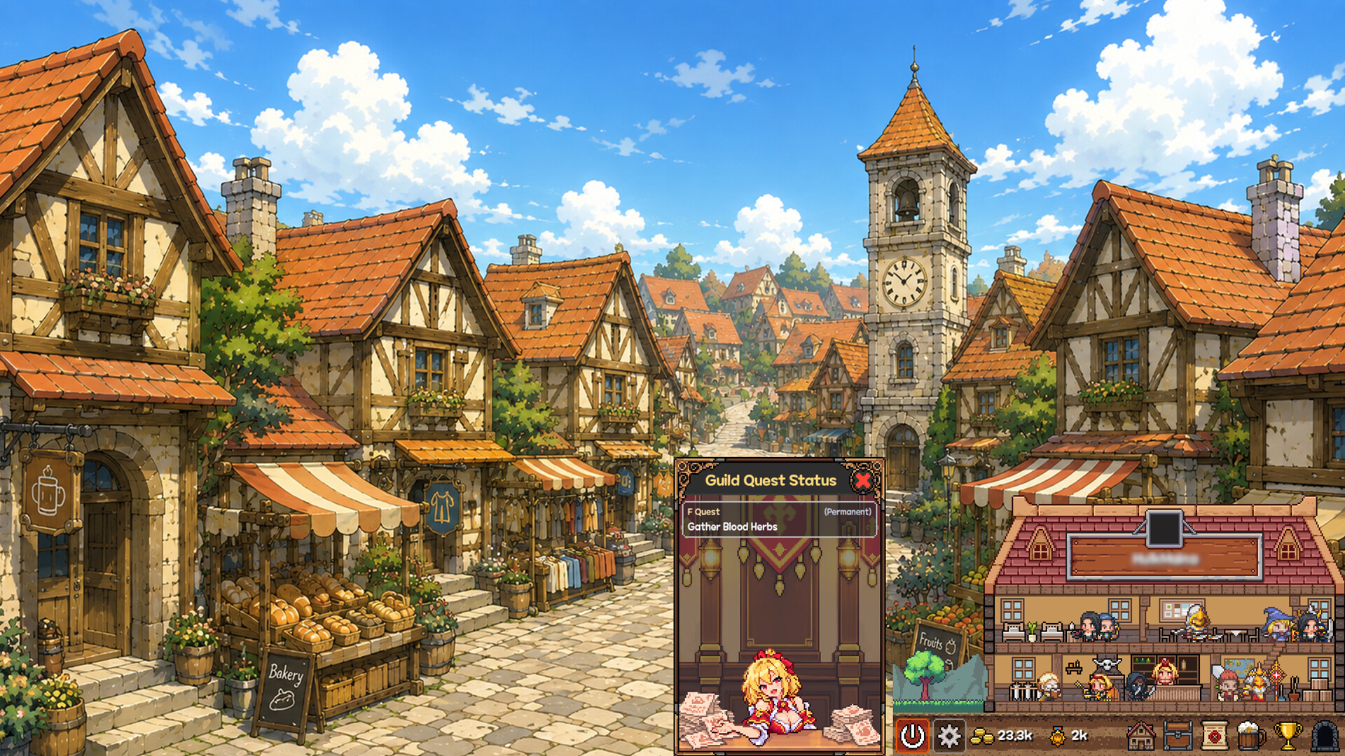 All Peaceful at the Adventurer`s Guild Today. screenshot 5