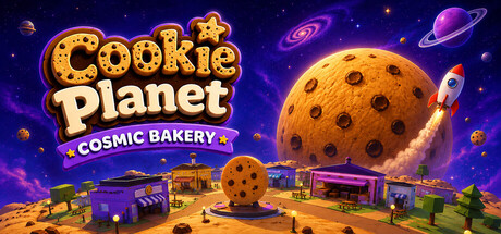 Cover art from cookie planet: cosmic bakery