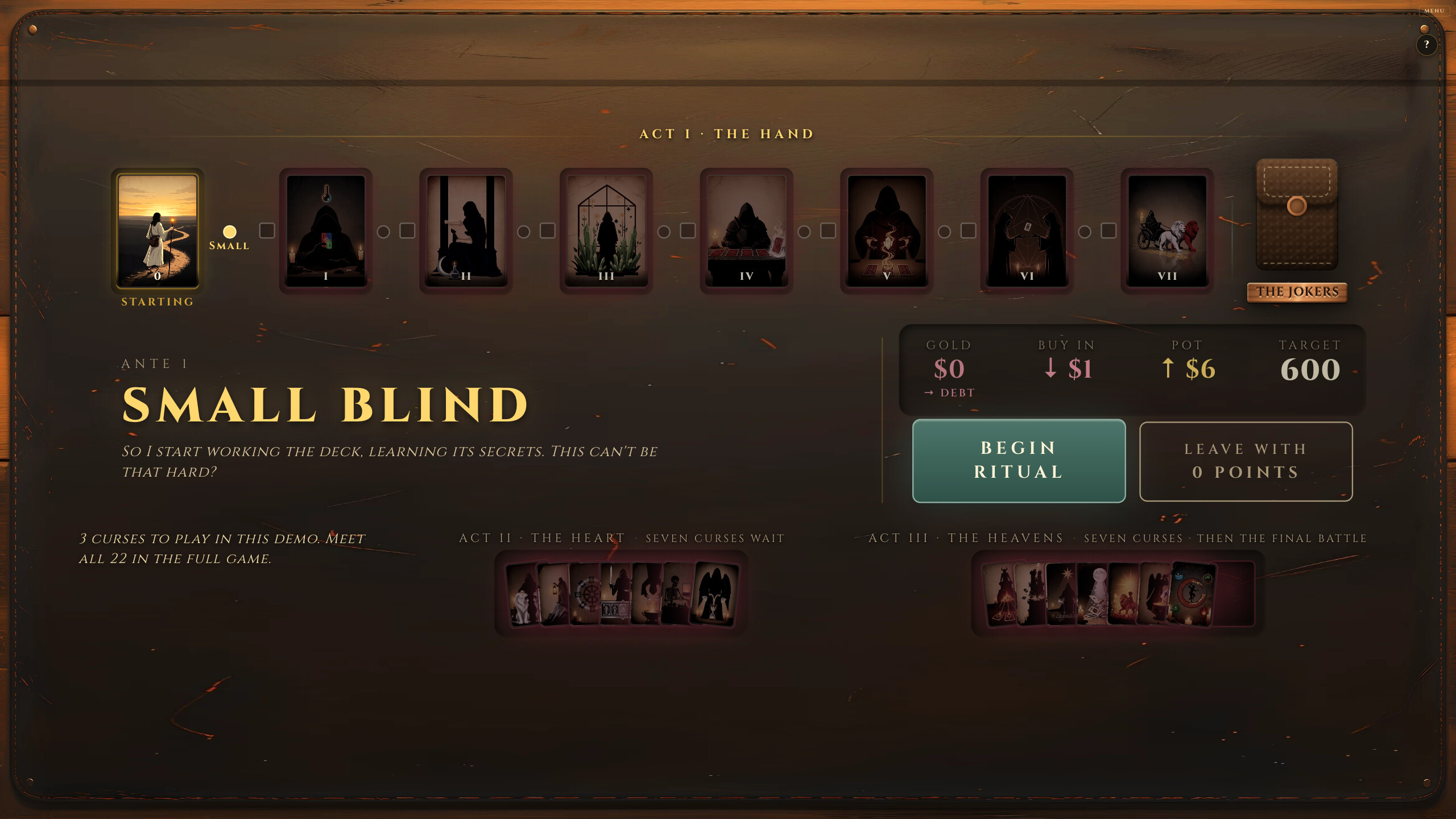 Arcanum Solitarius screenshot 2