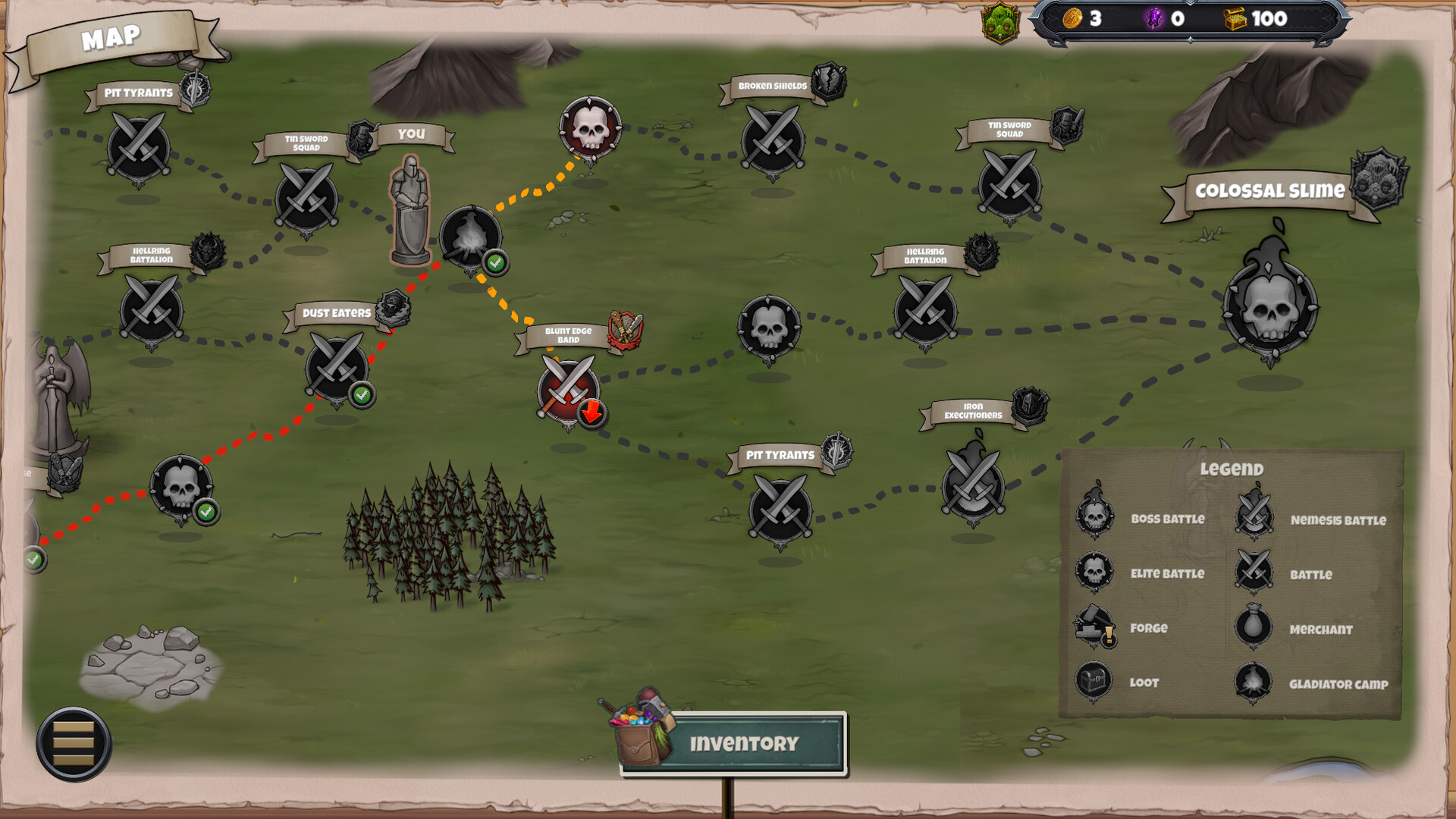 Cardboard Gladiators screenshot 4