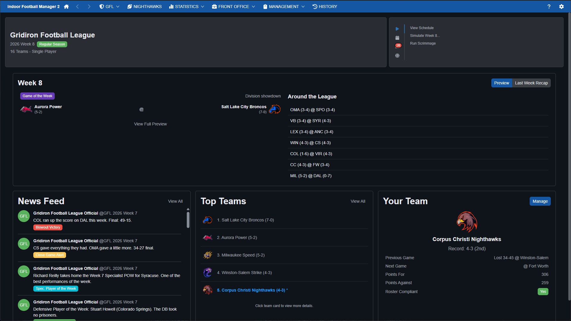 Indoor Football Manager 2 trailer
