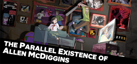 Cover art from The Parallel Existence of Allen McDiggins