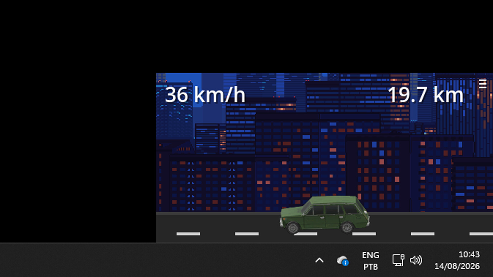 Task Bar Car trailer