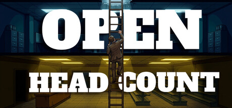 Cover art from Open Headcount: A Corporate-Hell Roguelike