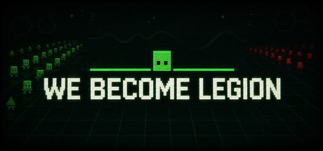 Cover art from We Become Legion