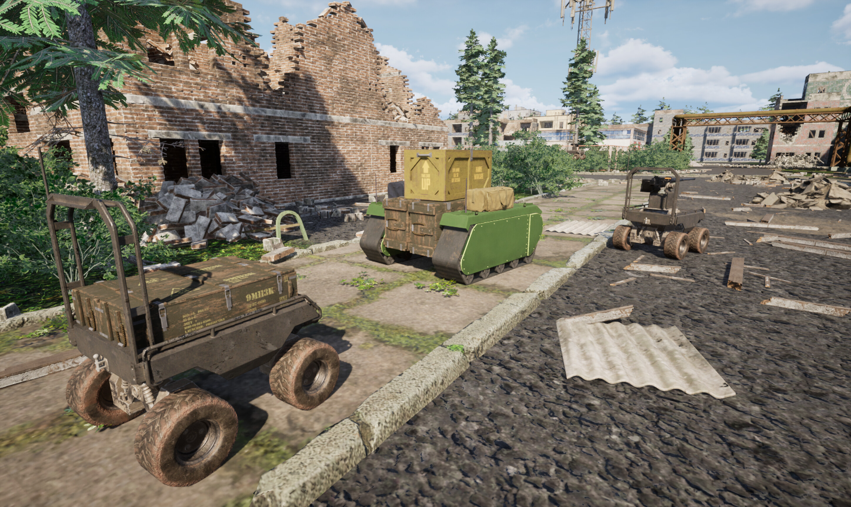Ground Drone Operator: Ground Robotic System Simulator screenshot 5