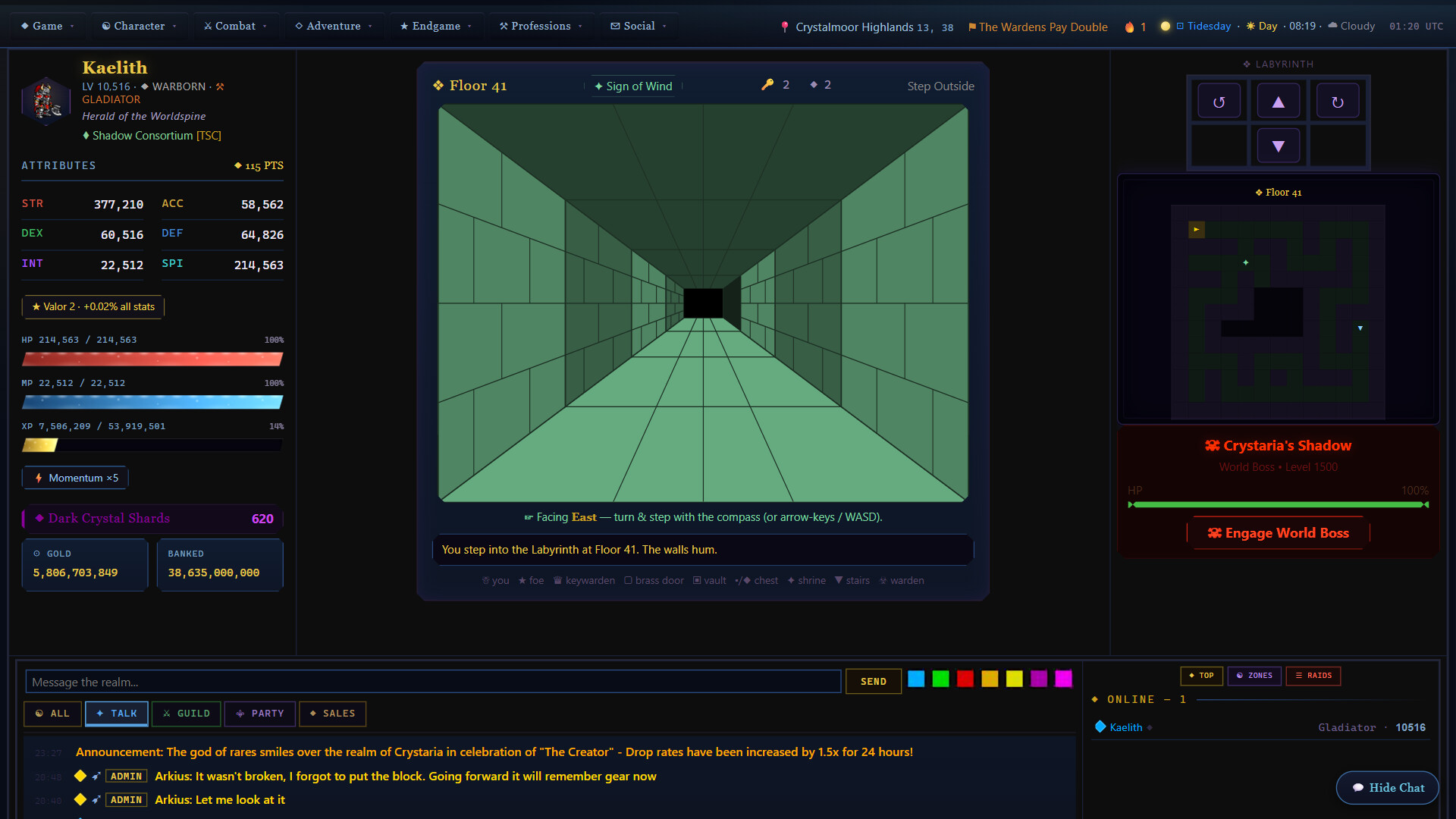Crystaria Online screenshot 2