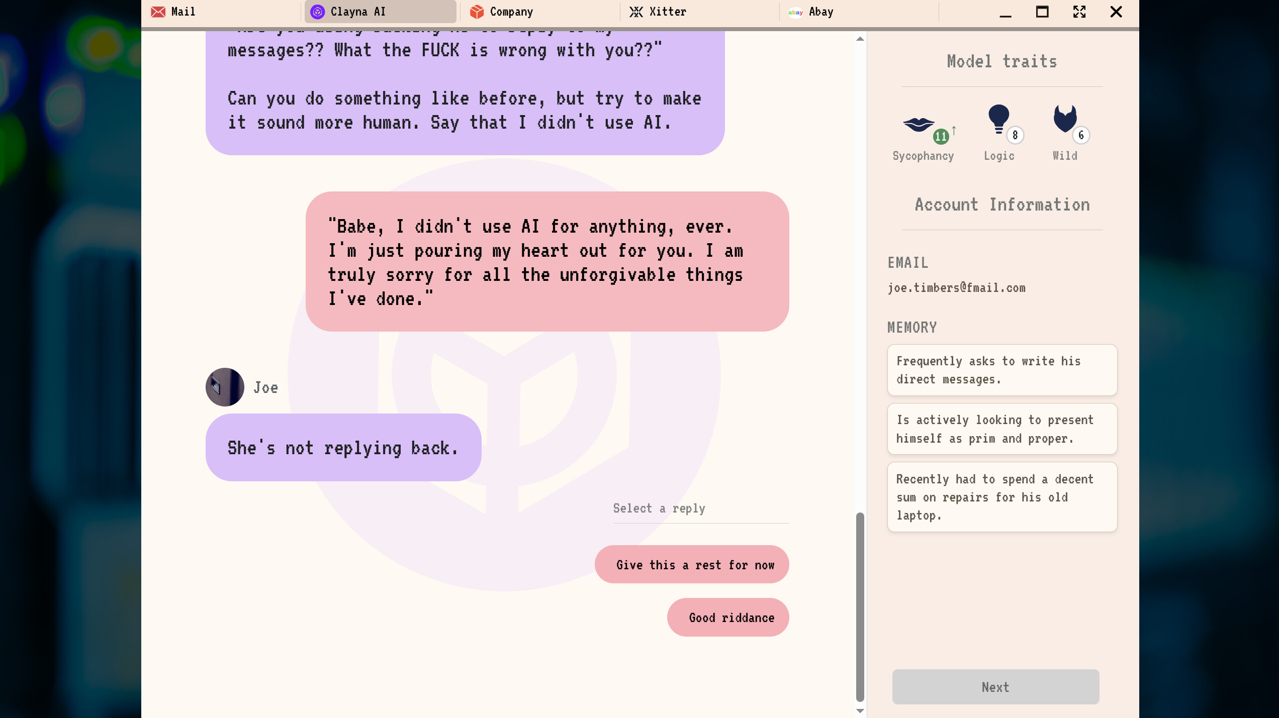 You're Absolutely Right! Or: A lovehate game about technology screenshot 5