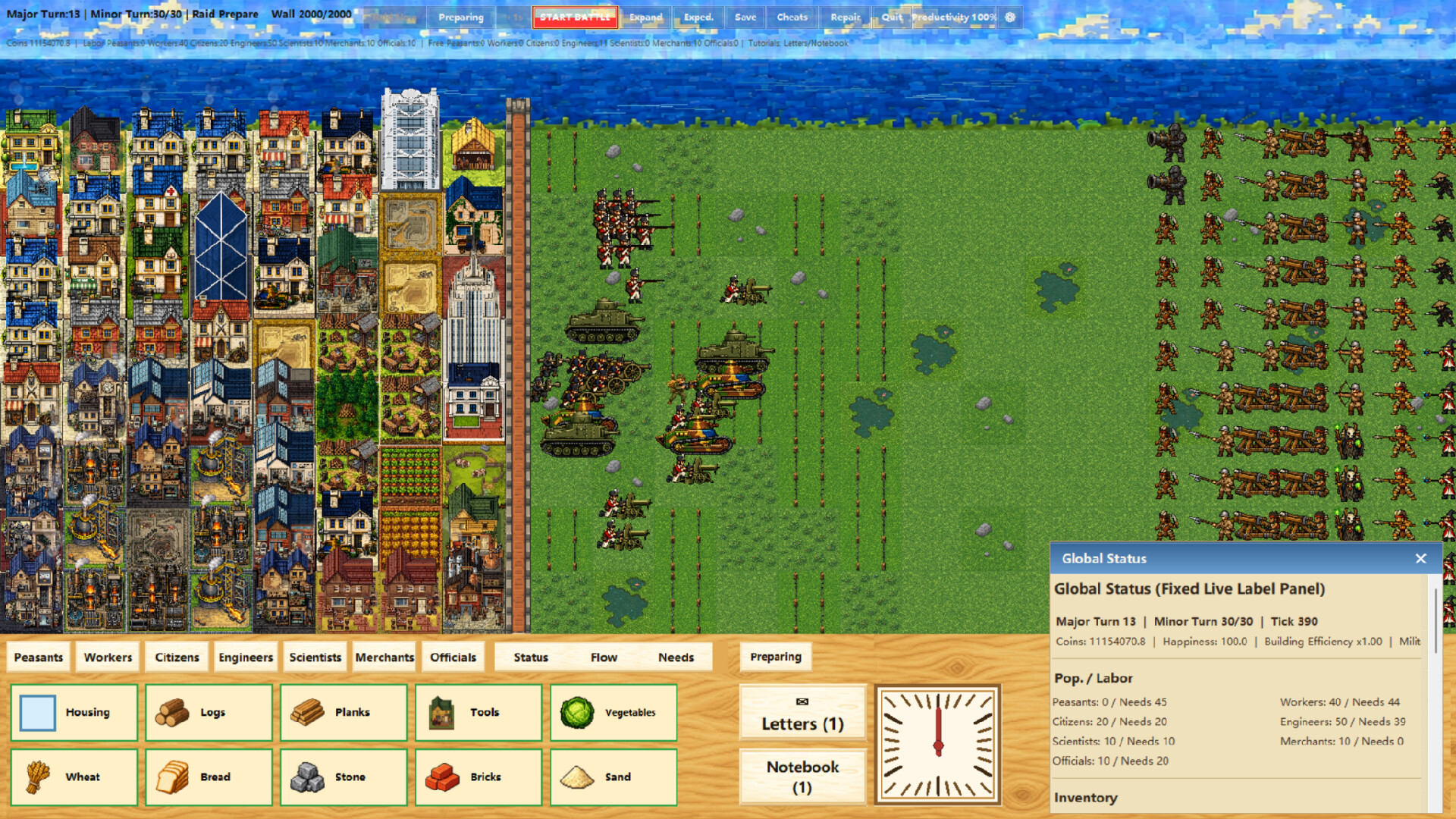 City and War trailer