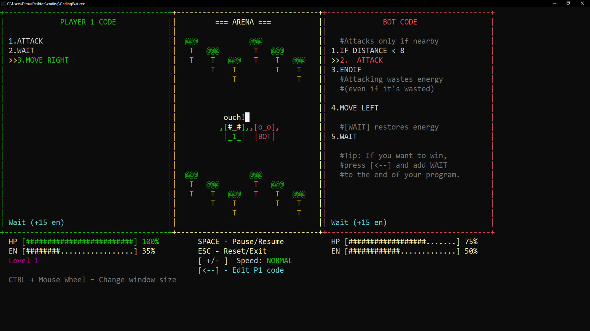 Coding War screenshot 2