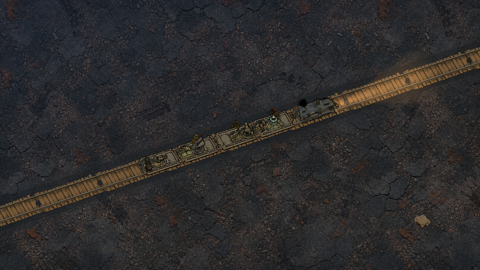 Railhold trailer