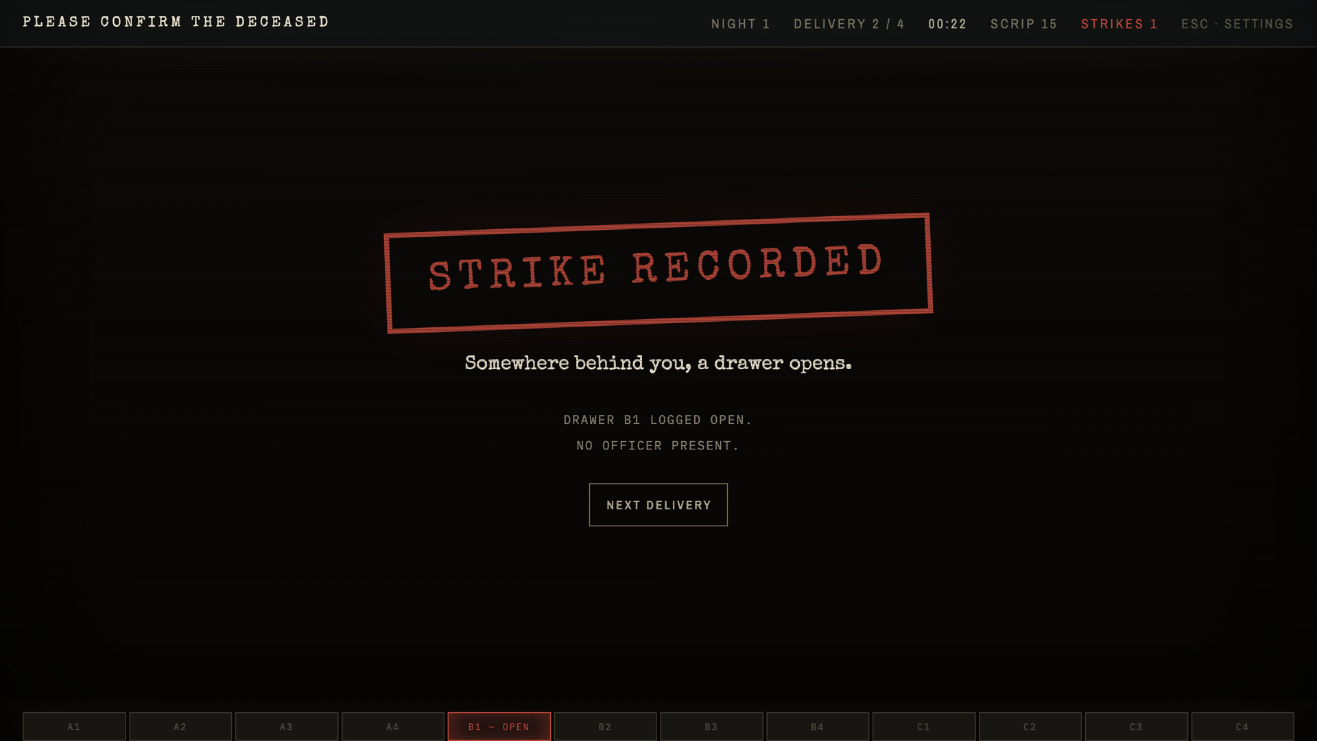 PLEASE CONFIRM THE DECEASED screenshot 2