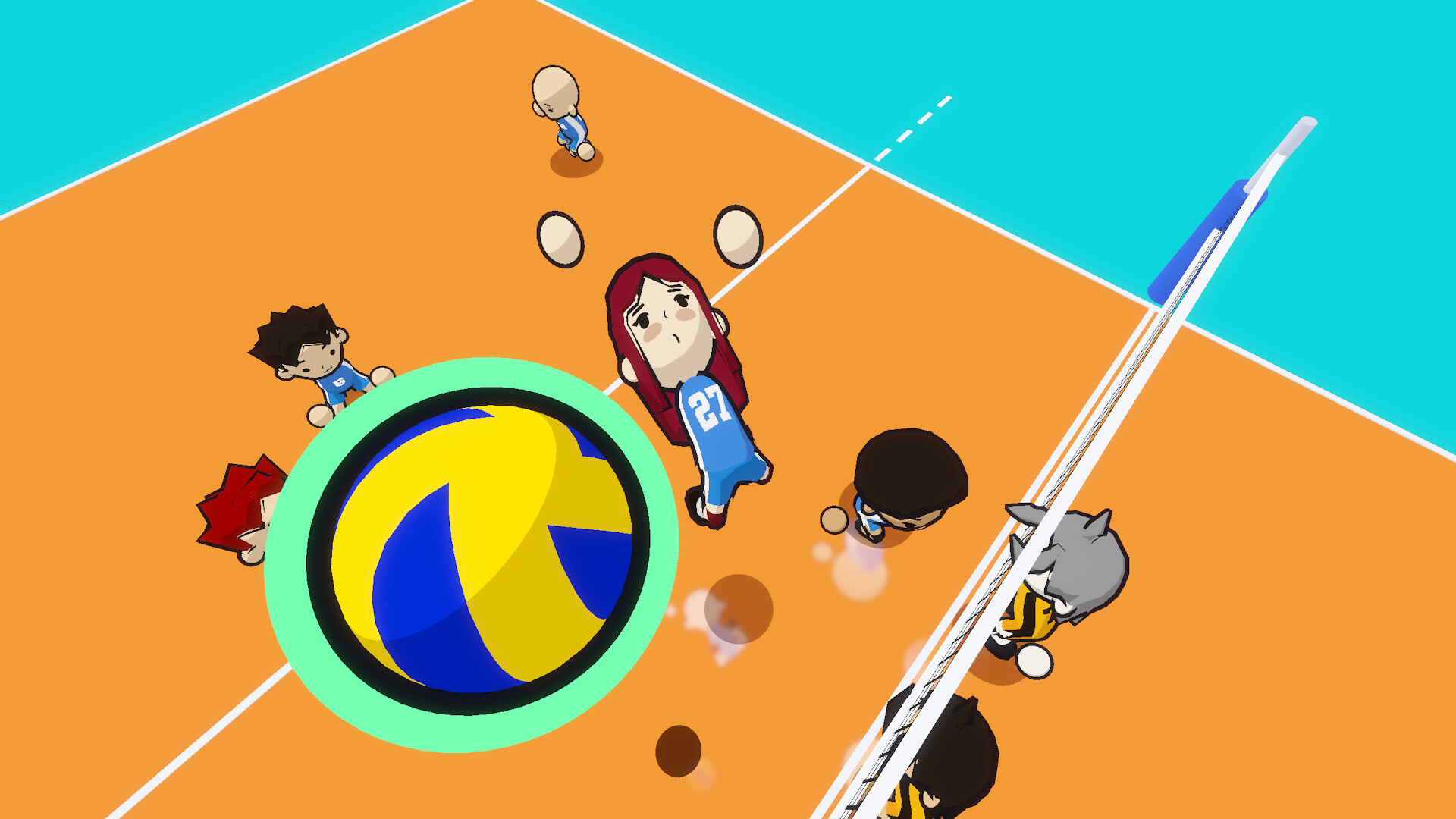 just volleyball trailer
