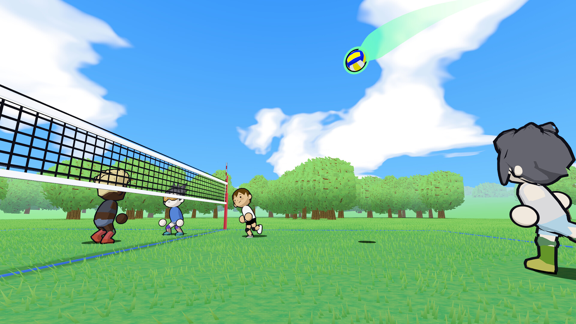 just volleyball trailer