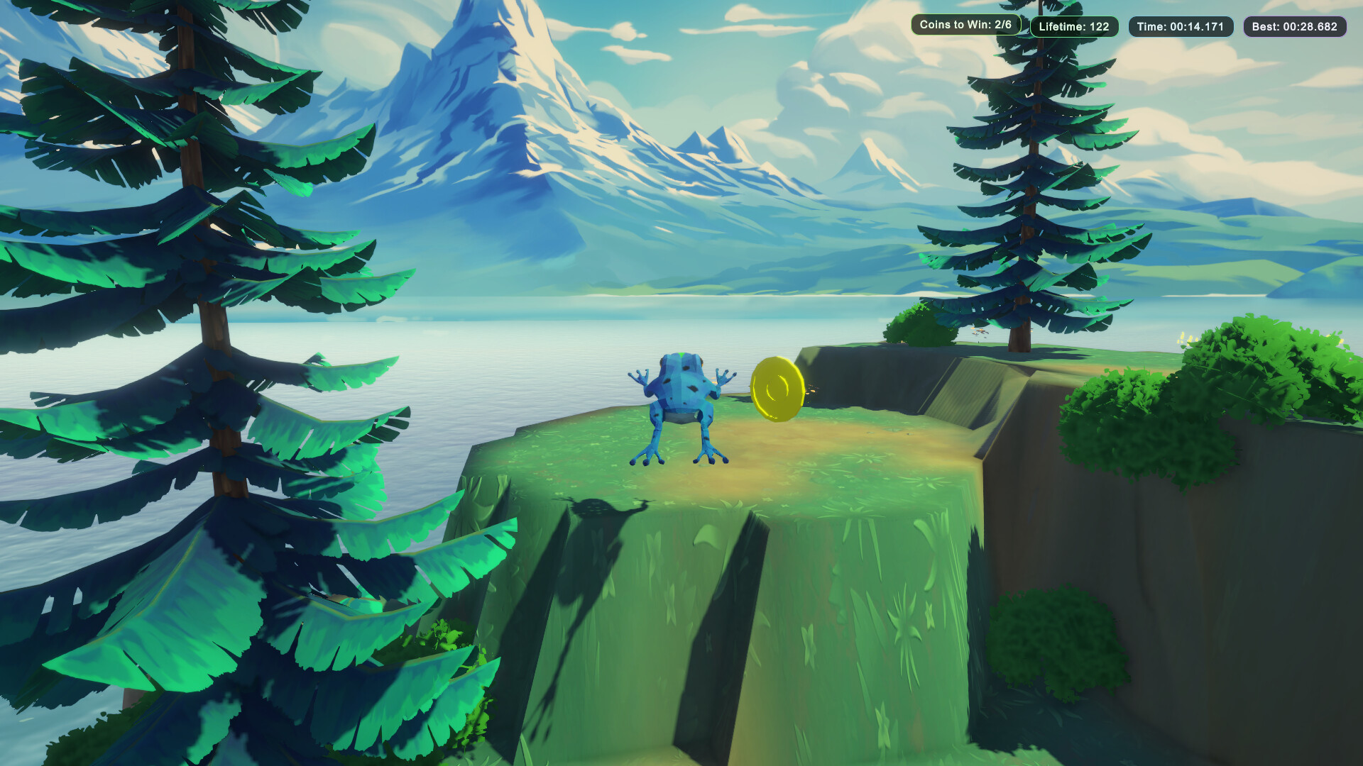 Frog Frog Parkour screenshot 1