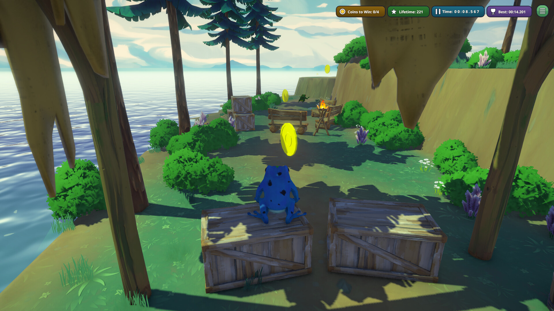 Frog Frog Parkour screenshot 3