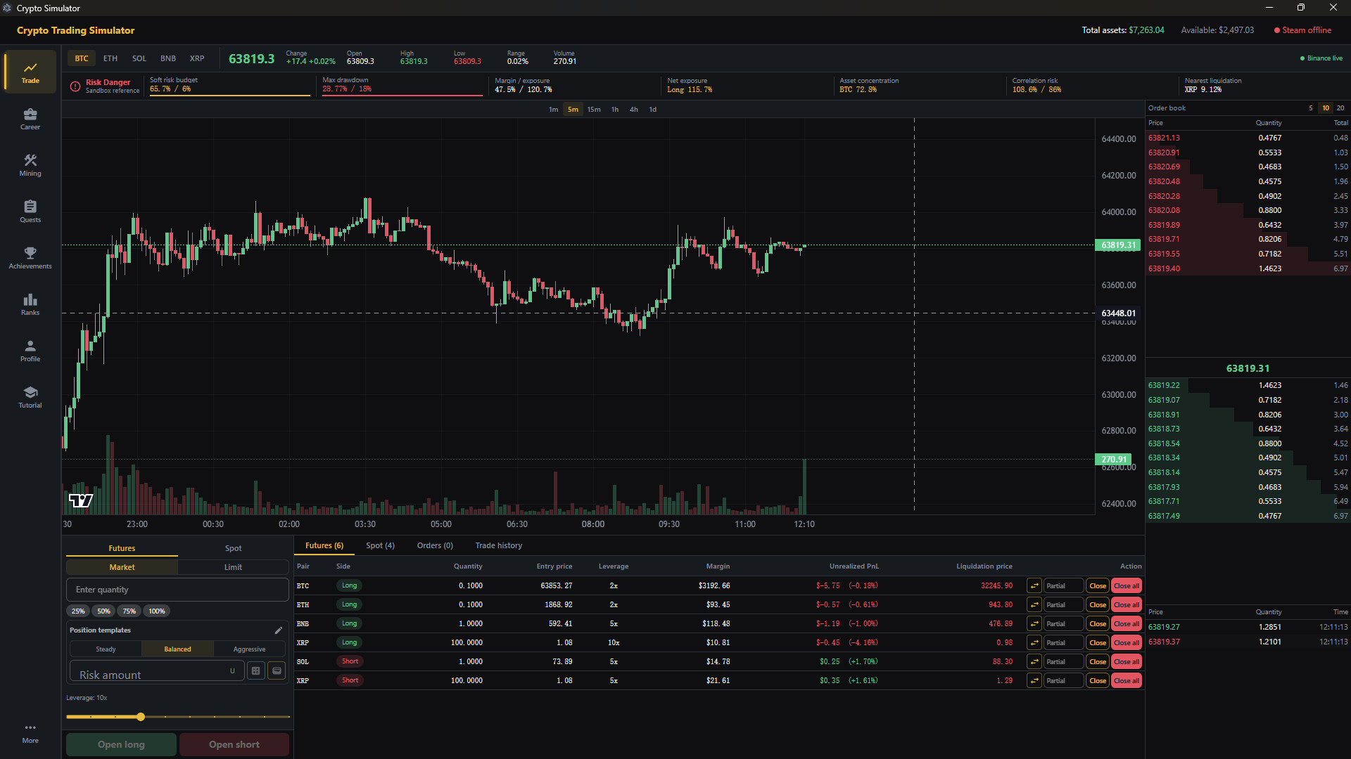 Crypto Simulator screenshot 5