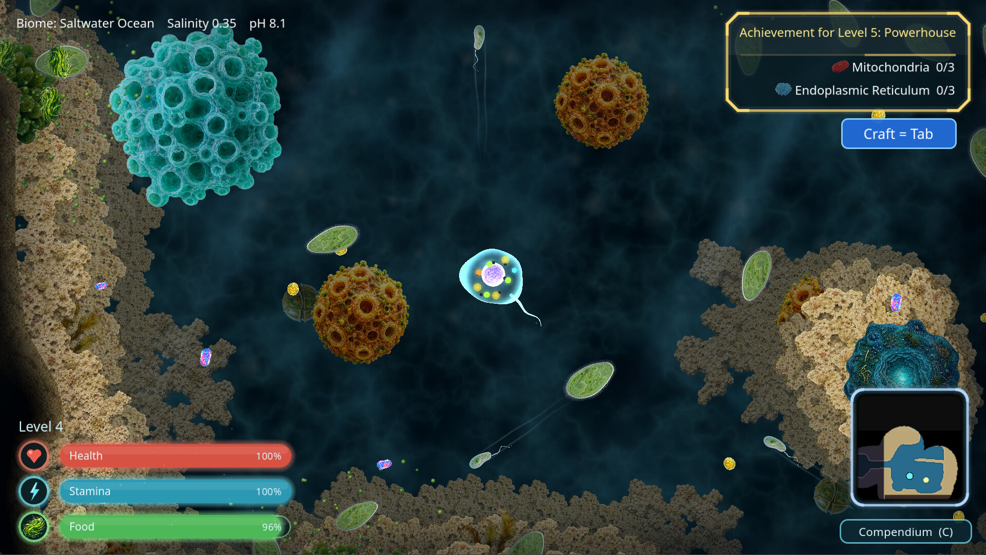 Salty: Evolution Simulator screenshot 3